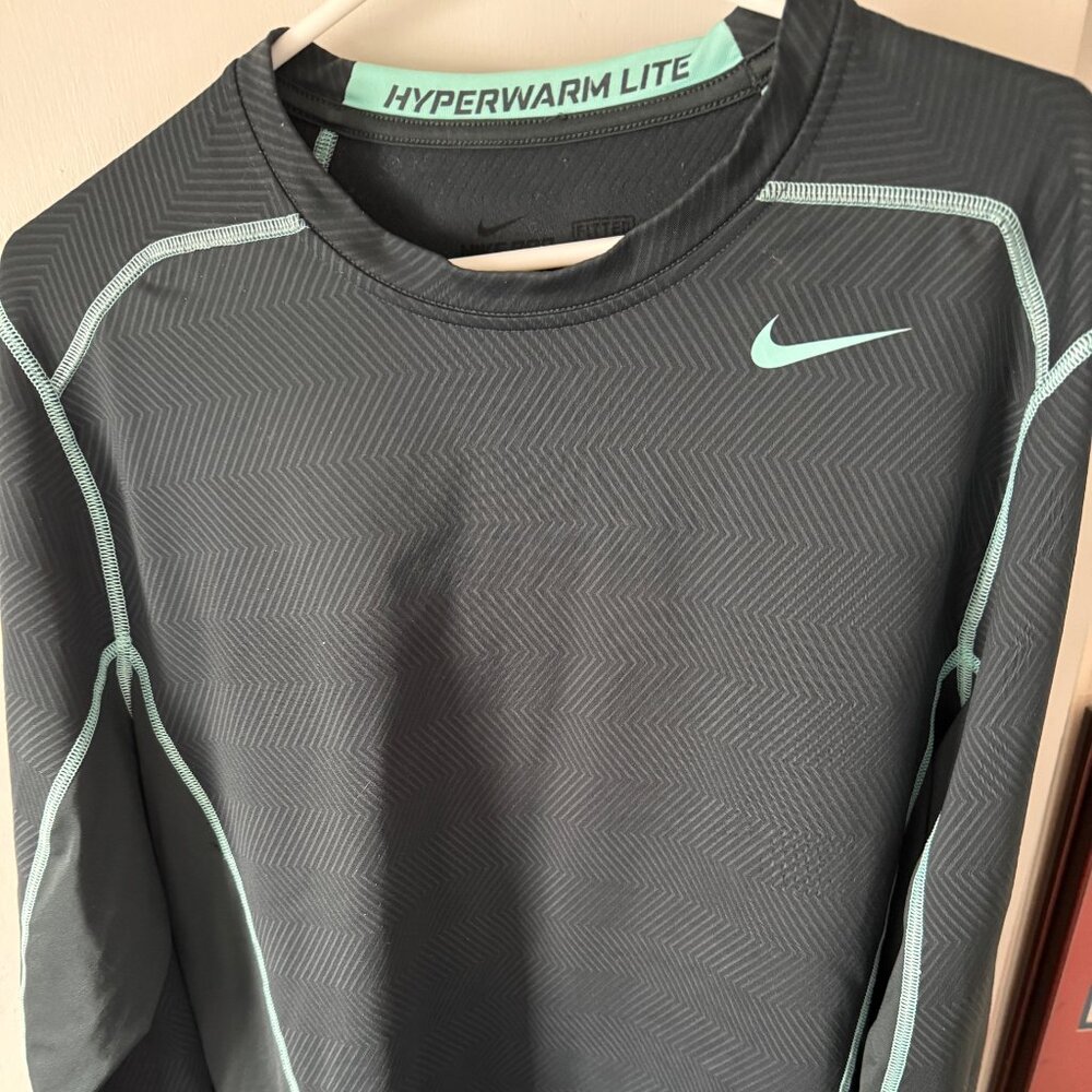 Nike Pro Combat Hyperwarm Lite Long Sleeve top.